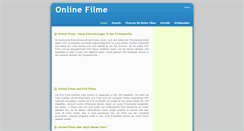 Desktop Screenshot of online-filme.net
